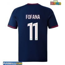 Olympique Lyonnais Malick Fofana #11 Auswärtstrikot 2025-26 Kurzarm
